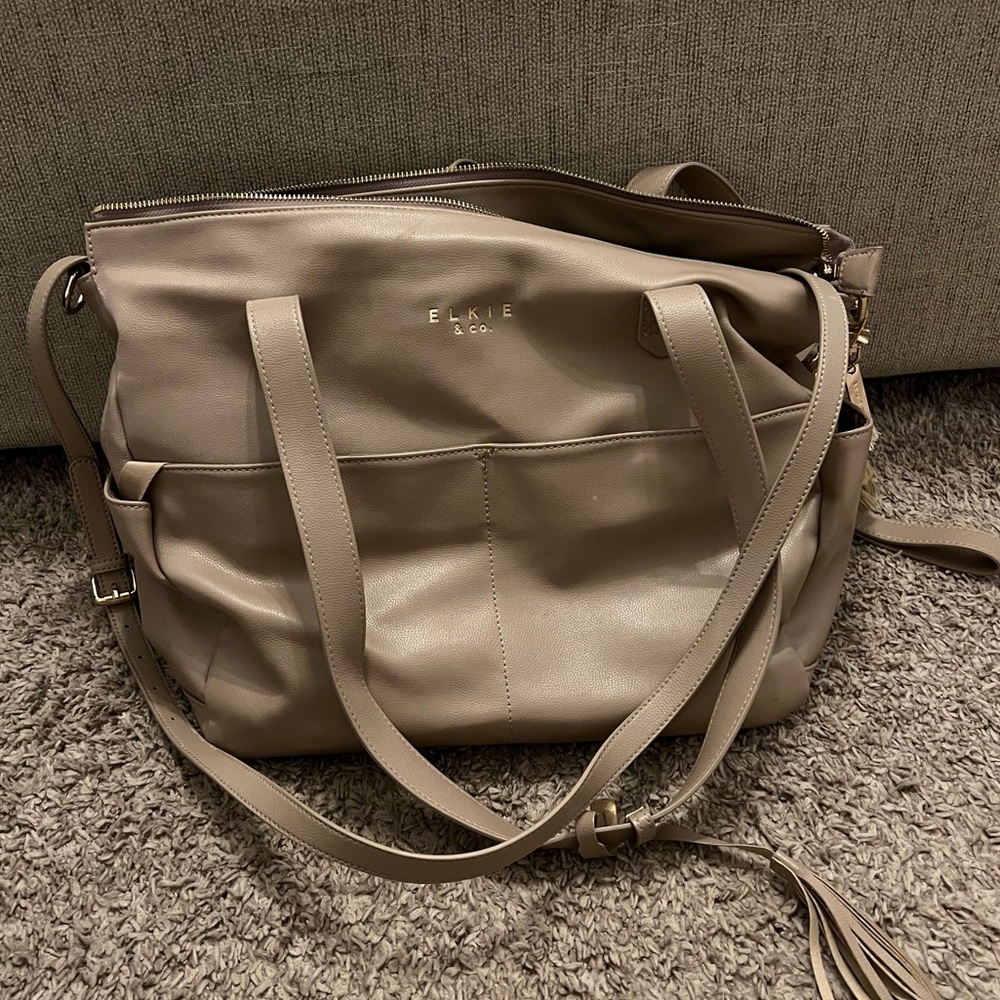 Taupe Elkie & Co Aberdeen Bag + 2 Purses & Wallet Bundle